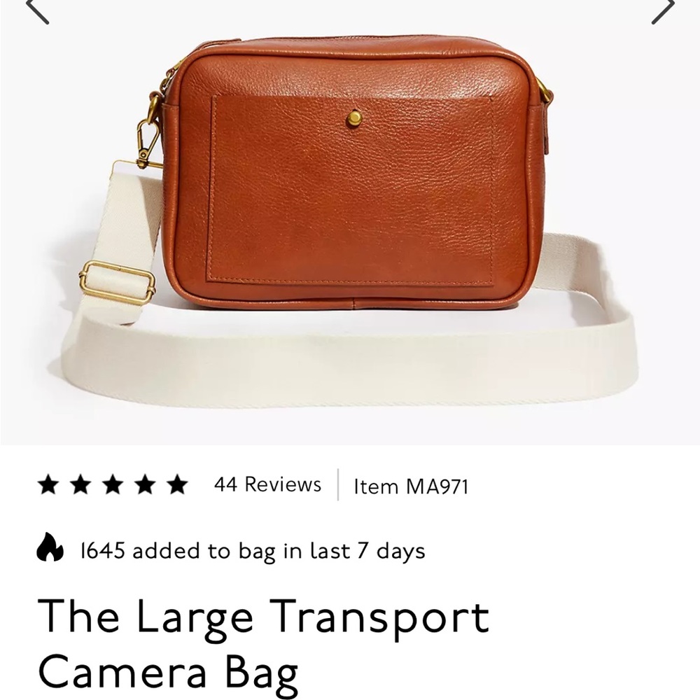 Madewell The Large Transport Camera Bag